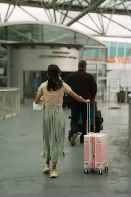 Detail Holiday Travel Airport With Suitcase Number 7