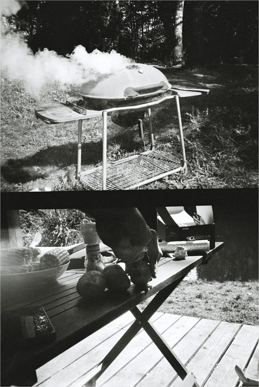 Detail Hot Dogs On Grill Backyard Party Number 13