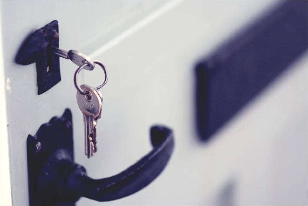 House Keys On Keyring Ad59
