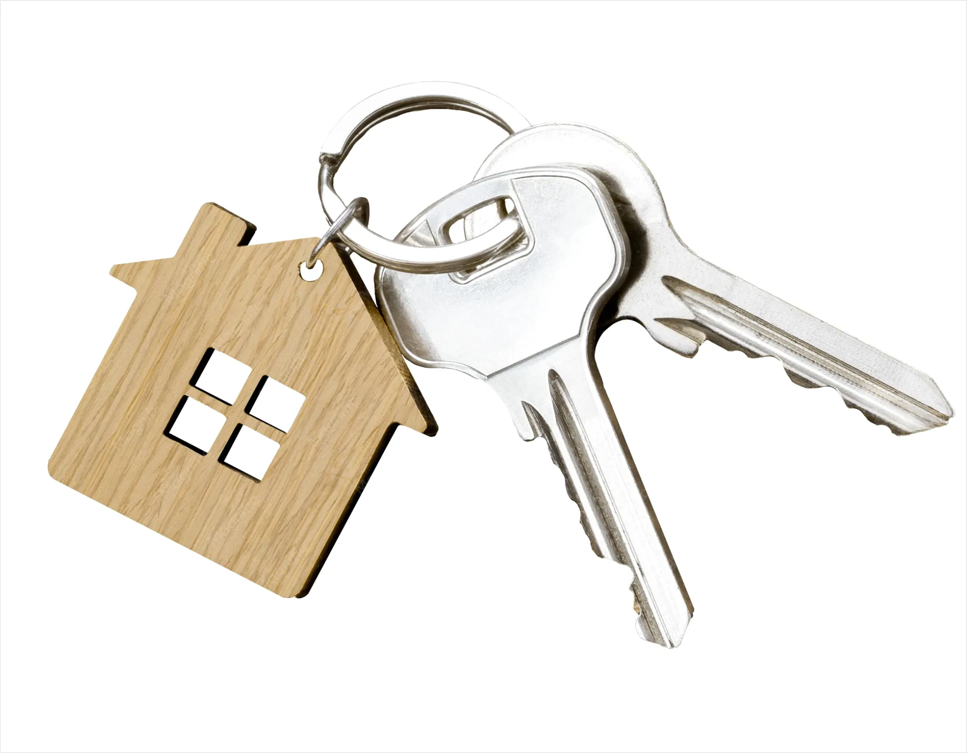 Detail House Keys On Keyring Number 18