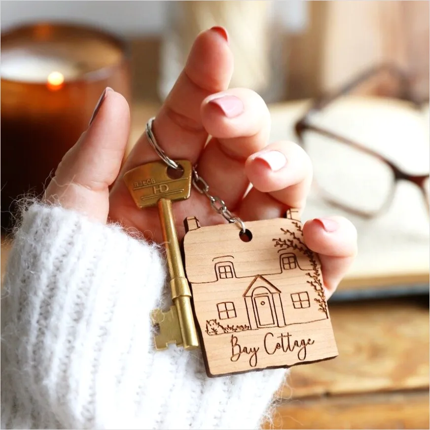 Detail House Keys On Keyring Number 21