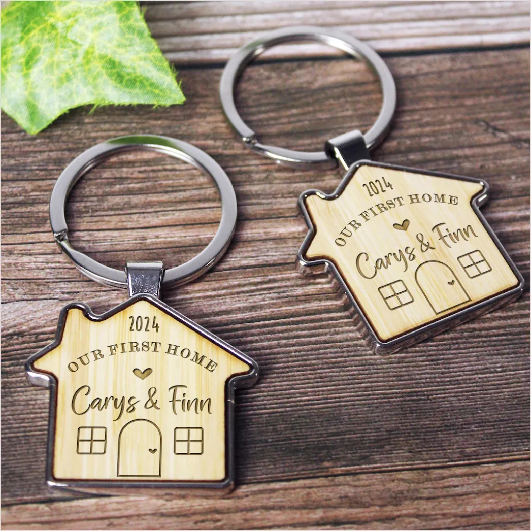 Detail House Keys On Keyring Number 23