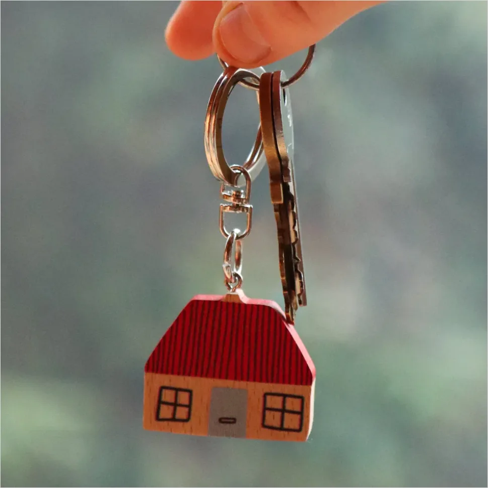 Detail House Keys On Keyring Number 27