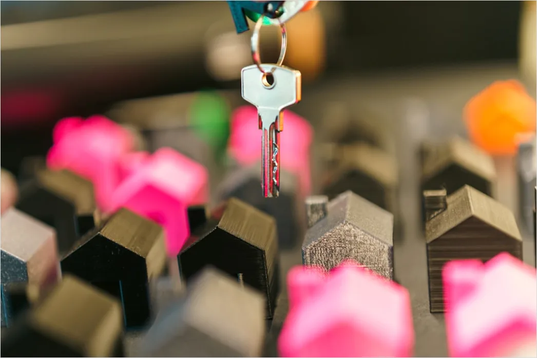 Detail House Keys On Keyring Number 4