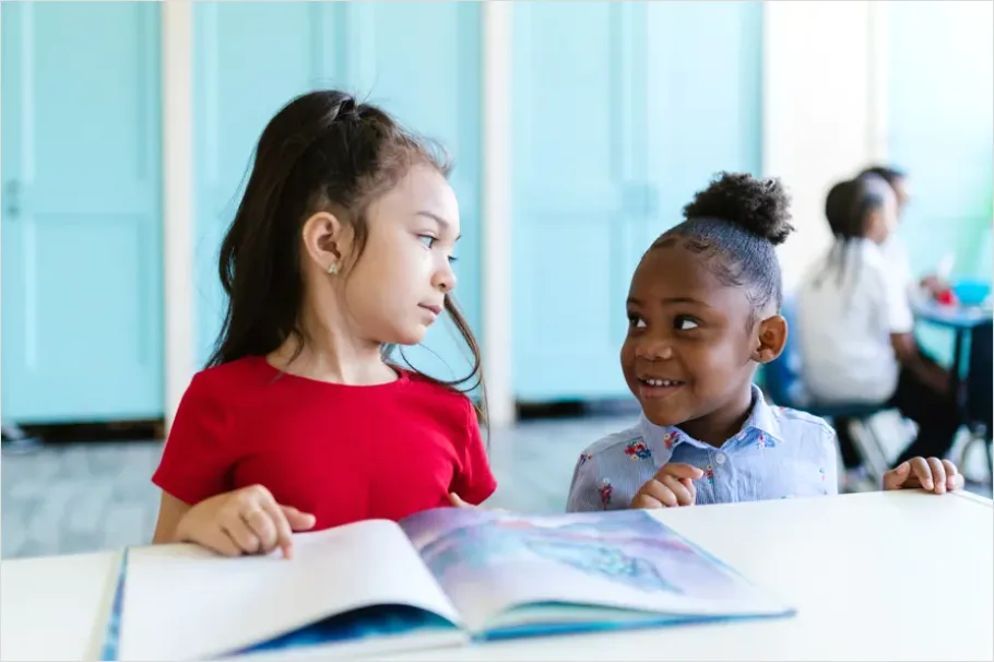 Detail Inclusive Classroom Diverse Kids Learning Together Number 2
