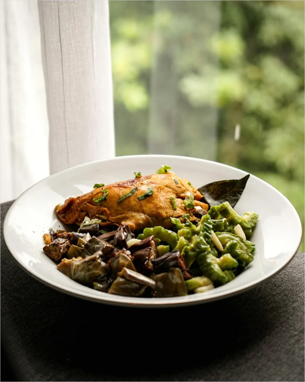 Detail Keto Meal Plate Protein Greens Number 7