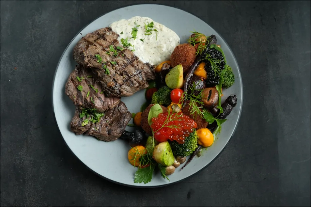 Detail Keto Meal Plate Protein Greens Number 8