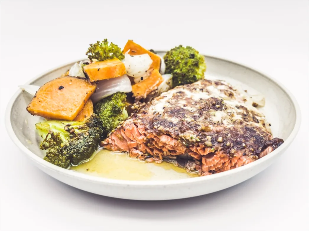 Detail Keto Meal Plate Protein Greens Number 9