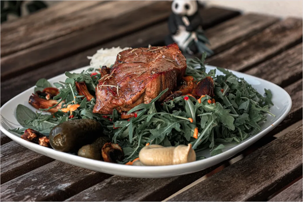 Detail Keto Meal Plate Protein Greens Number 12