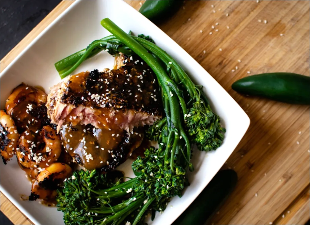 Detail Keto Meal Plate Protein Greens Number 15