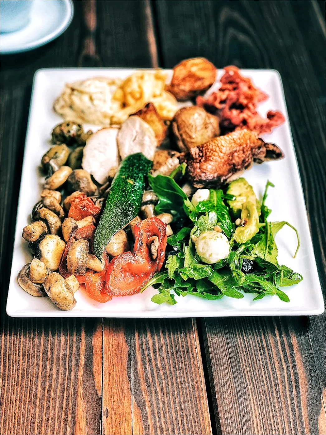 Detail Keto Meal Plate Protein Greens Number 17