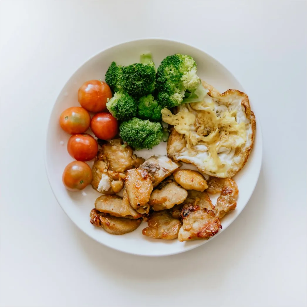 Detail Keto Meal Plate Protein Greens Number 19