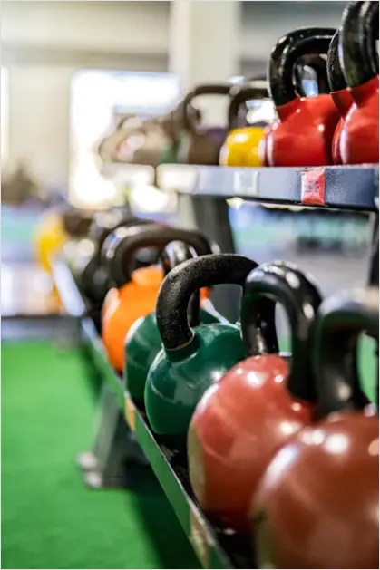 Detail Kettlebell Workout Equipment Close Up Number 3