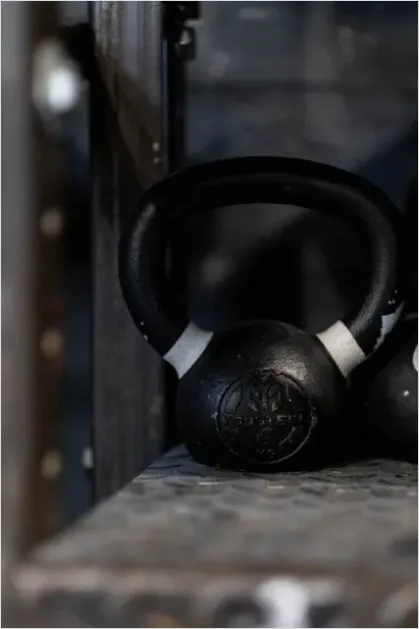 Detail Kettlebell Workout Equipment Close Up Number 6