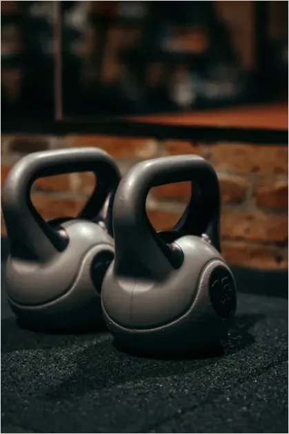 Detail Kettlebell Workout Equipment Close Up Number 8
