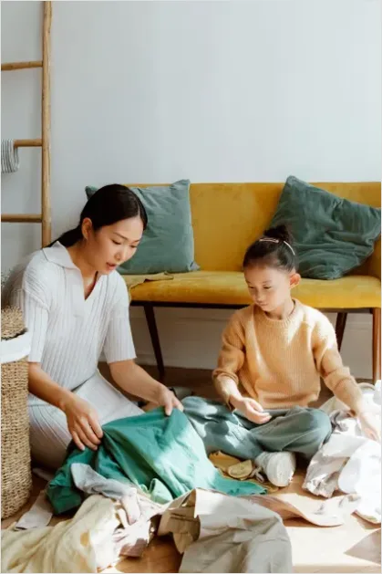 Detail Laundry Pile Parenting Real Life Moment Number 10