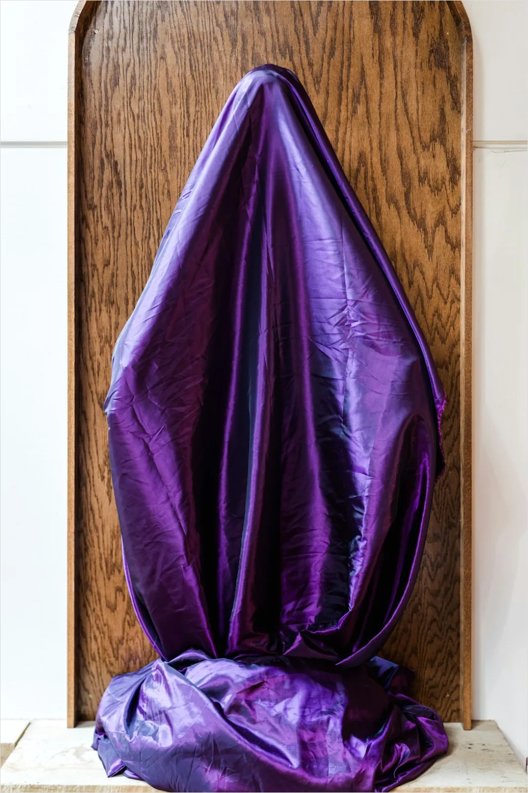 Detail Lent Season Candles Purple Cloth Number 11