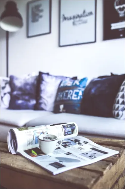 Detail Magazine On Coffee Table Number 2