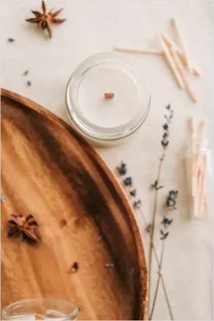 Detail Matches And Candle Flat Lay Number 11