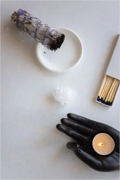 Detail Matches And Candle Flat Lay Number 15