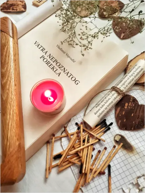 Detail Matches And Candle Flat Lay Number 3