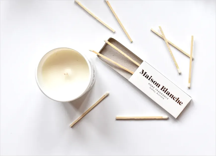 Detail Matches And Candle Flat Lay Number 4