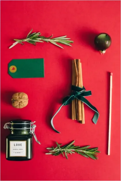 Detail Matches And Candle Flat Lay Number 6