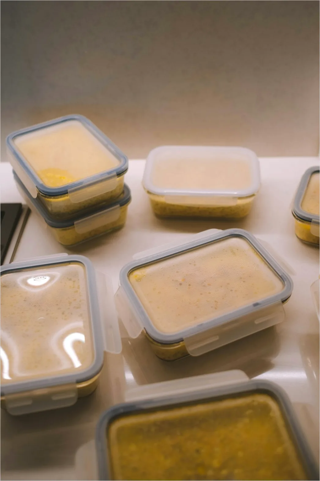 Detail Meal Prep Chicken Rice Containers Stacked Number 4