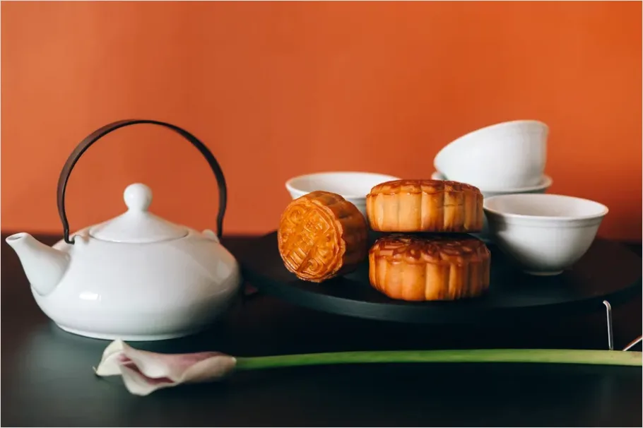 Mid Autumn Festival Mooncakes Tea Set 6755