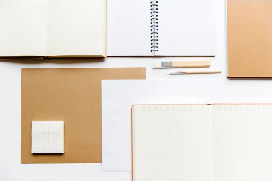 Detail Notebook And Pen Flat Lay Number 11