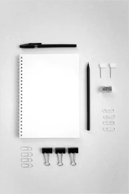 Detail Notebook And Pen Flat Lay Number 14