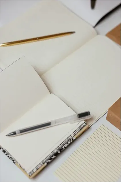 Detail Notebook And Pen Flat Lay Number 4
