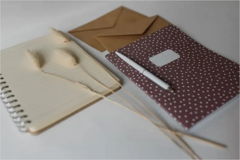 Detail Notebook And Pen Flat Lay Number 7