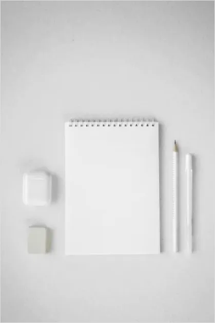 Detail Notebook And Pen Flat Lay Number 9