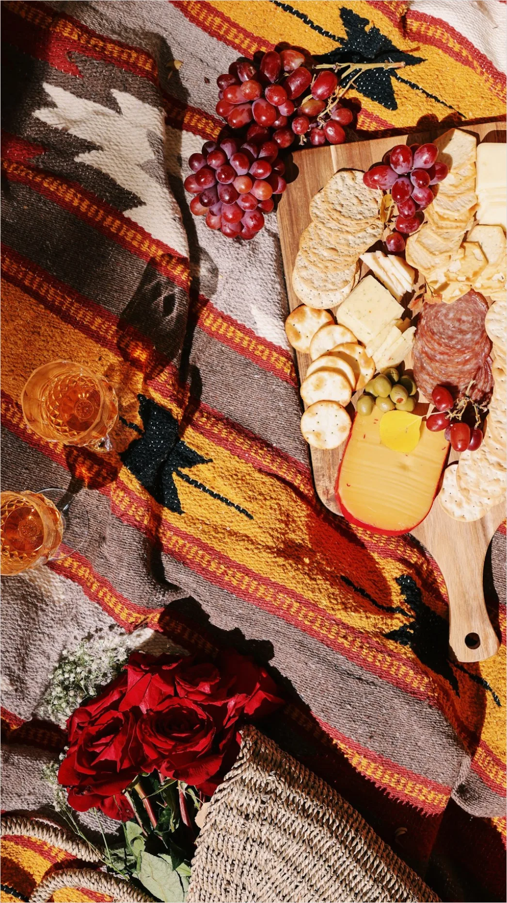 Detail Picnic Charcuterie Board Outdoor Blanket Number 2