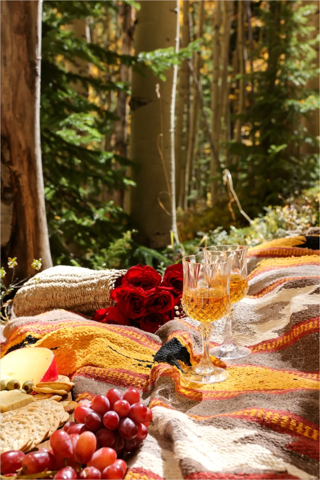 Detail Picnic Charcuterie Board Outdoor Blanket Number 4
