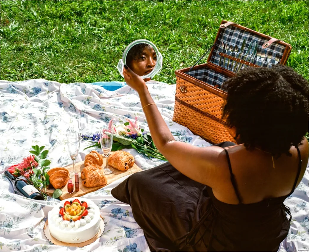 Detail Picnic Charcuterie Board Outdoor Blanket Number 9