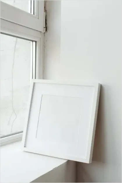 Detail Picture Frame Mockup On Wall Number 12