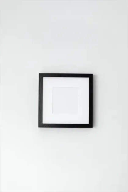 Detail Picture Frame Mockup On Wall Number 10
