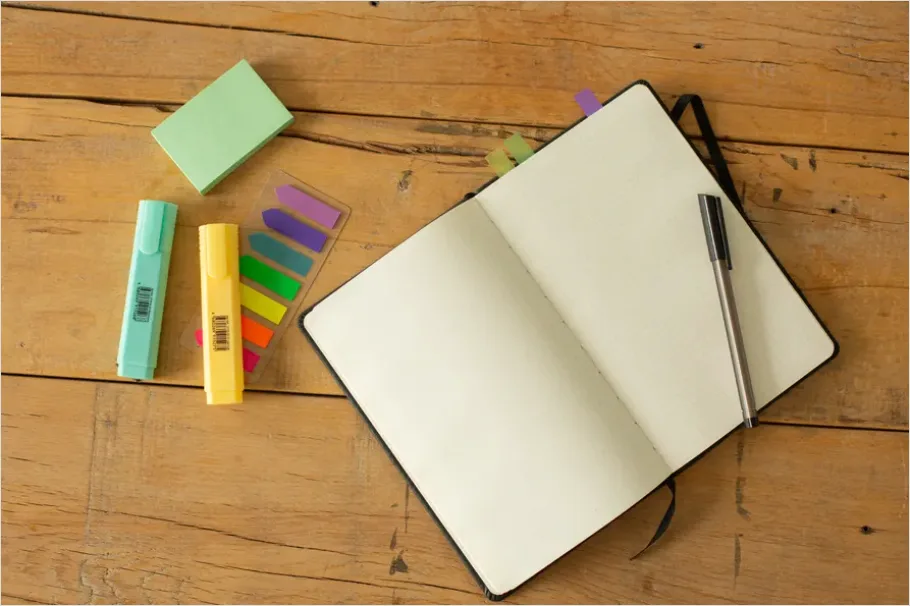 Detail Planner And Highlighters Flat Lay Number 8