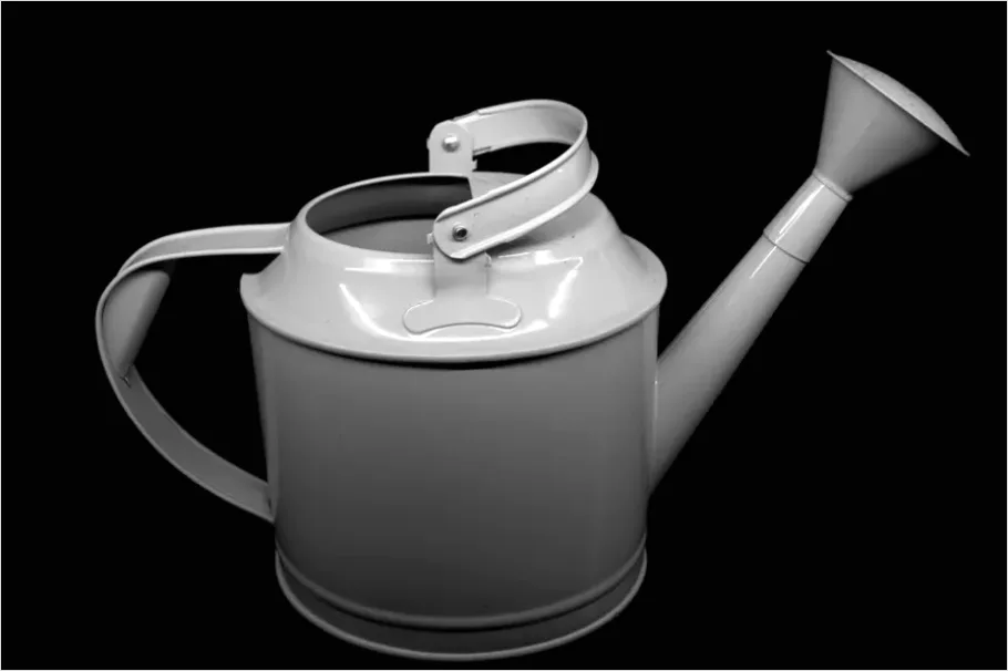 Detail Plant Watering Can Metal Number 4