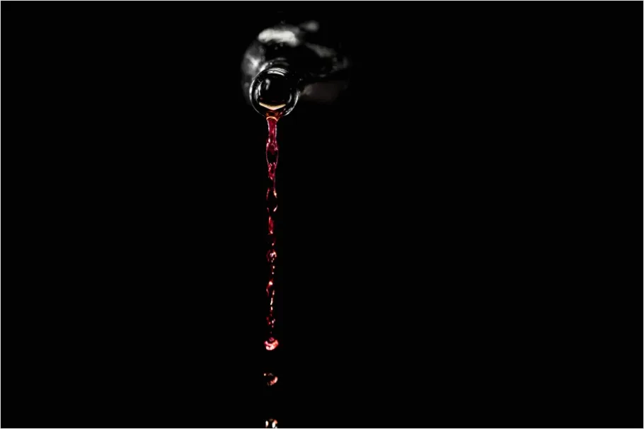 Detail Pouring Syrup Slow Motion Drip Moment Number 15