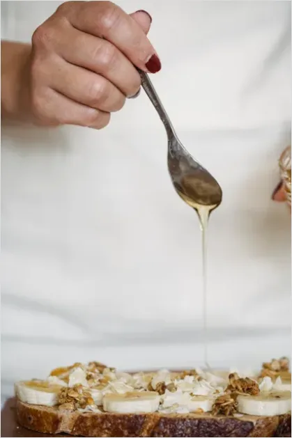 Detail Pouring Syrup Slow Motion Drip Moment Number 6