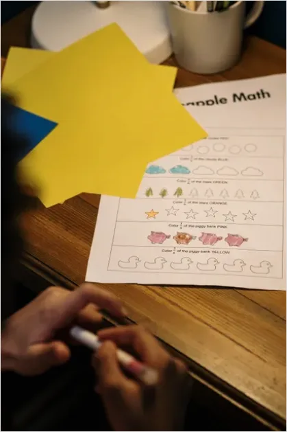 Detail Preschool Activity Printable Worksheet Layout Number 2