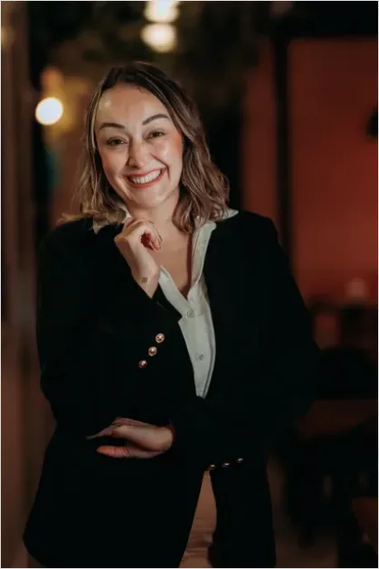 Detail Professional Headshot Business Woman Smiling Number 16
