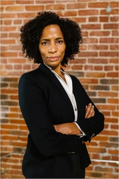 Detail Professional Headshot Business Woman Smiling Number 9