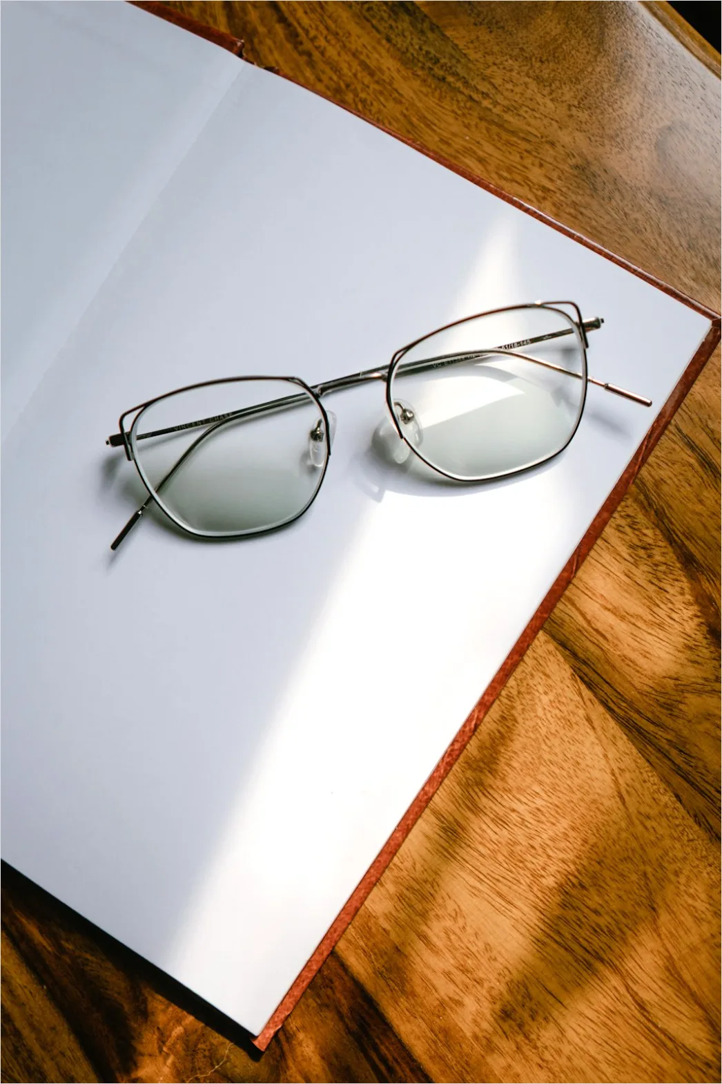 Detail Reading Glasses On Book Number 4
