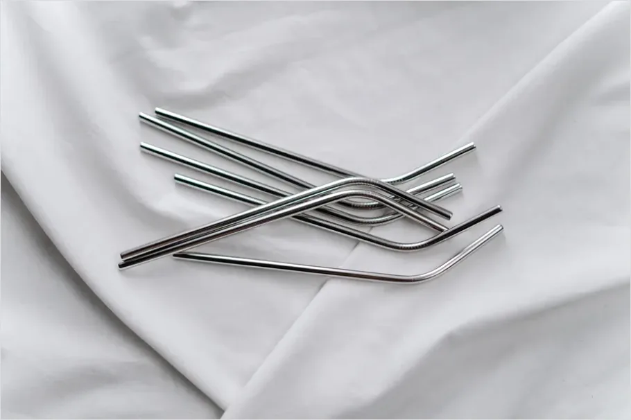 Detail Reusable Straws And Pouch Number 5