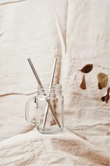Detail Reusable Straws And Pouch Number 6