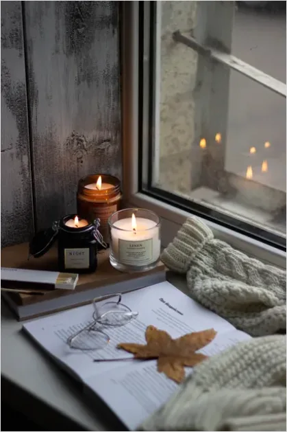 Detail Scented Candles Cozy Aesthetic Number 14